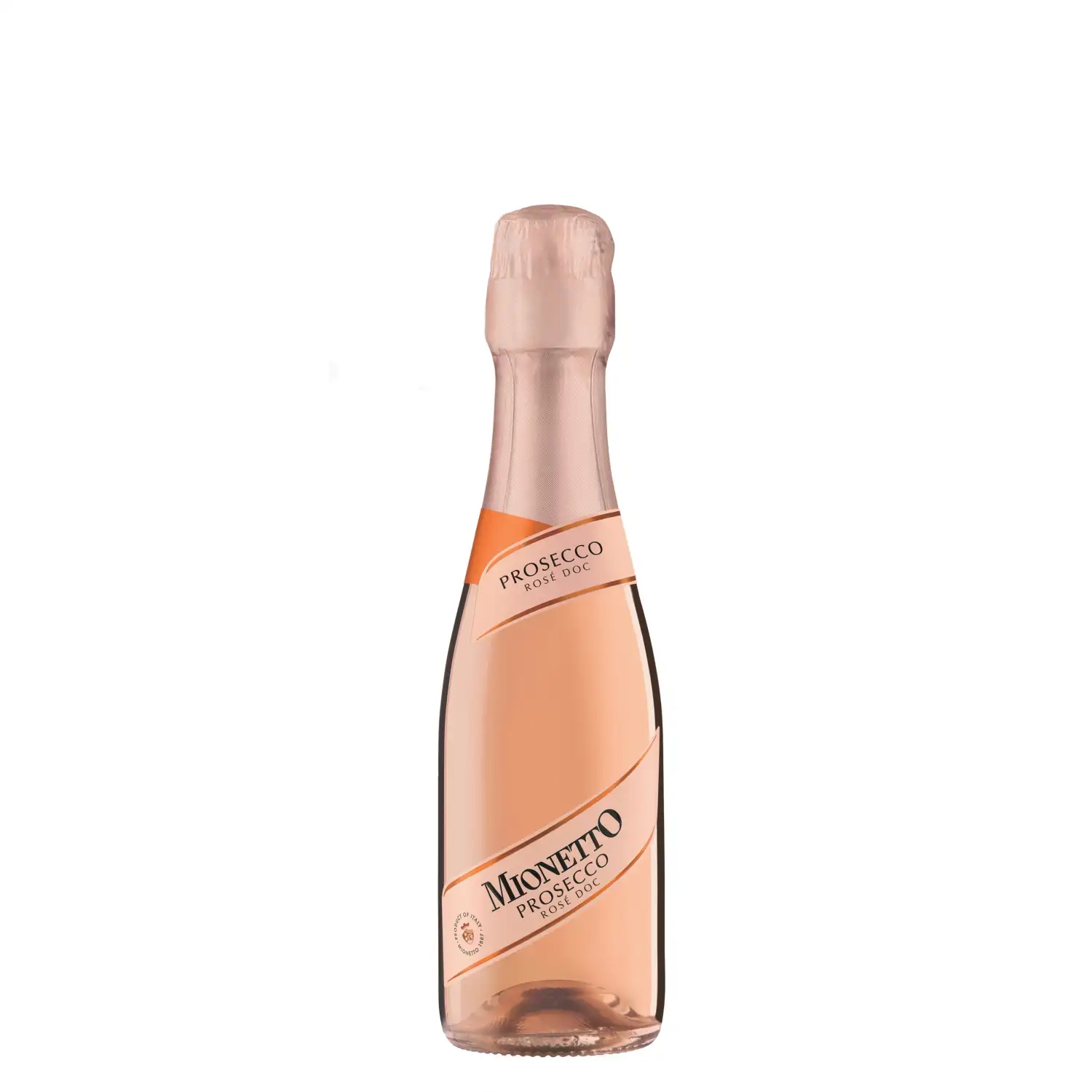 Dz.rozā v. Mionetto Prosecco 11% 0,2l
