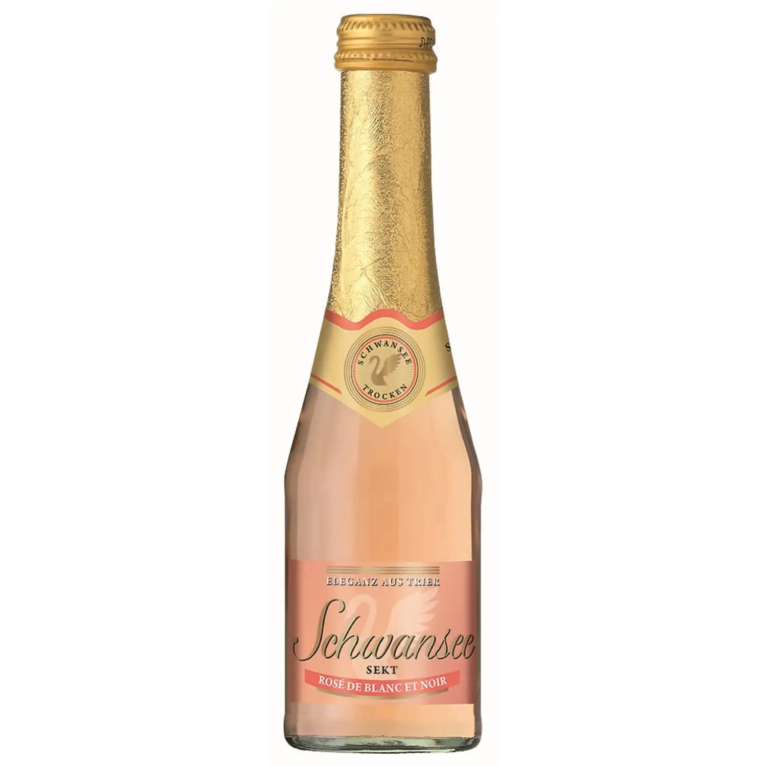 Dzirkstošais vīns Schwansee Rose 11% 0,2l