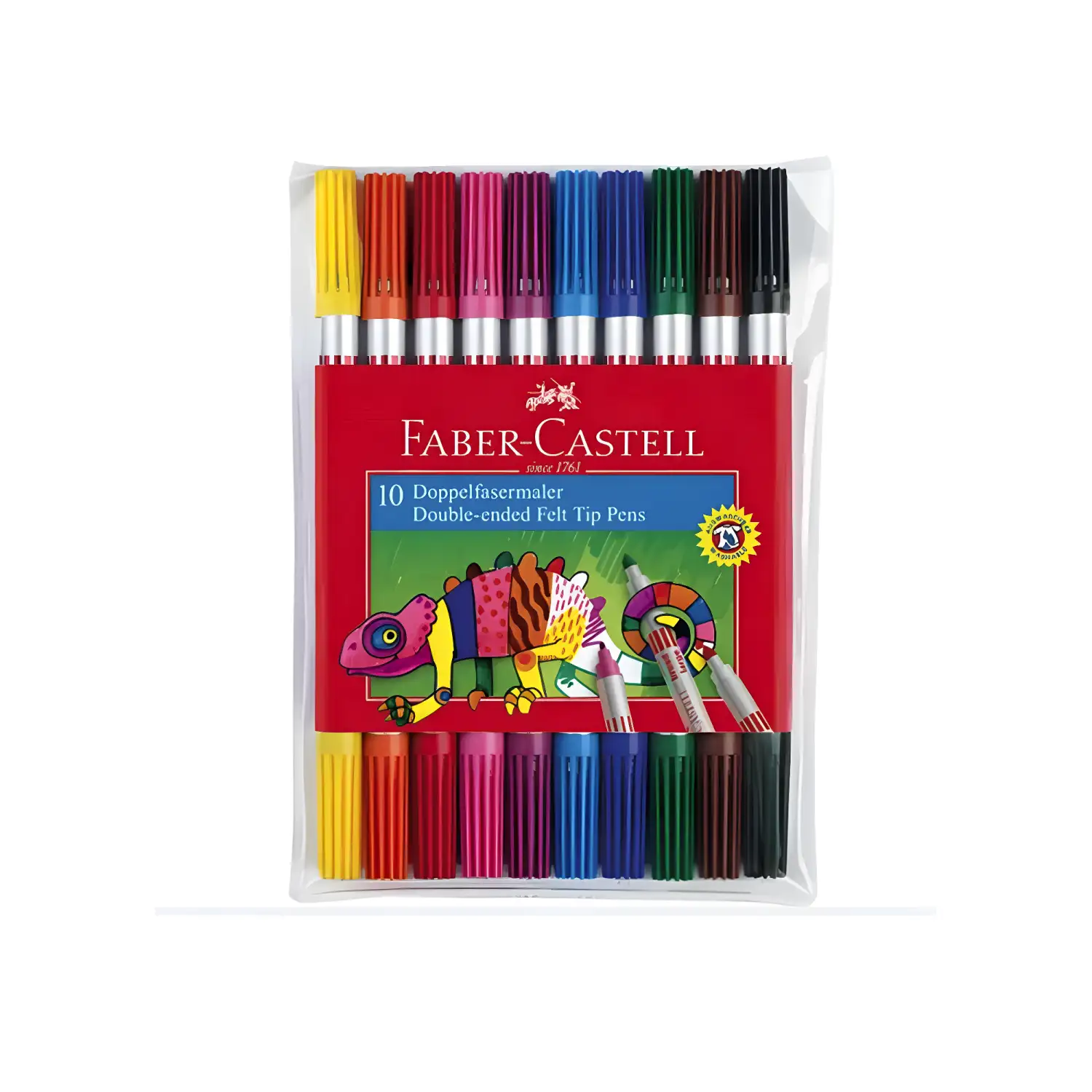 Dvip.flom. FABER-CASTELL, 10 spalvų