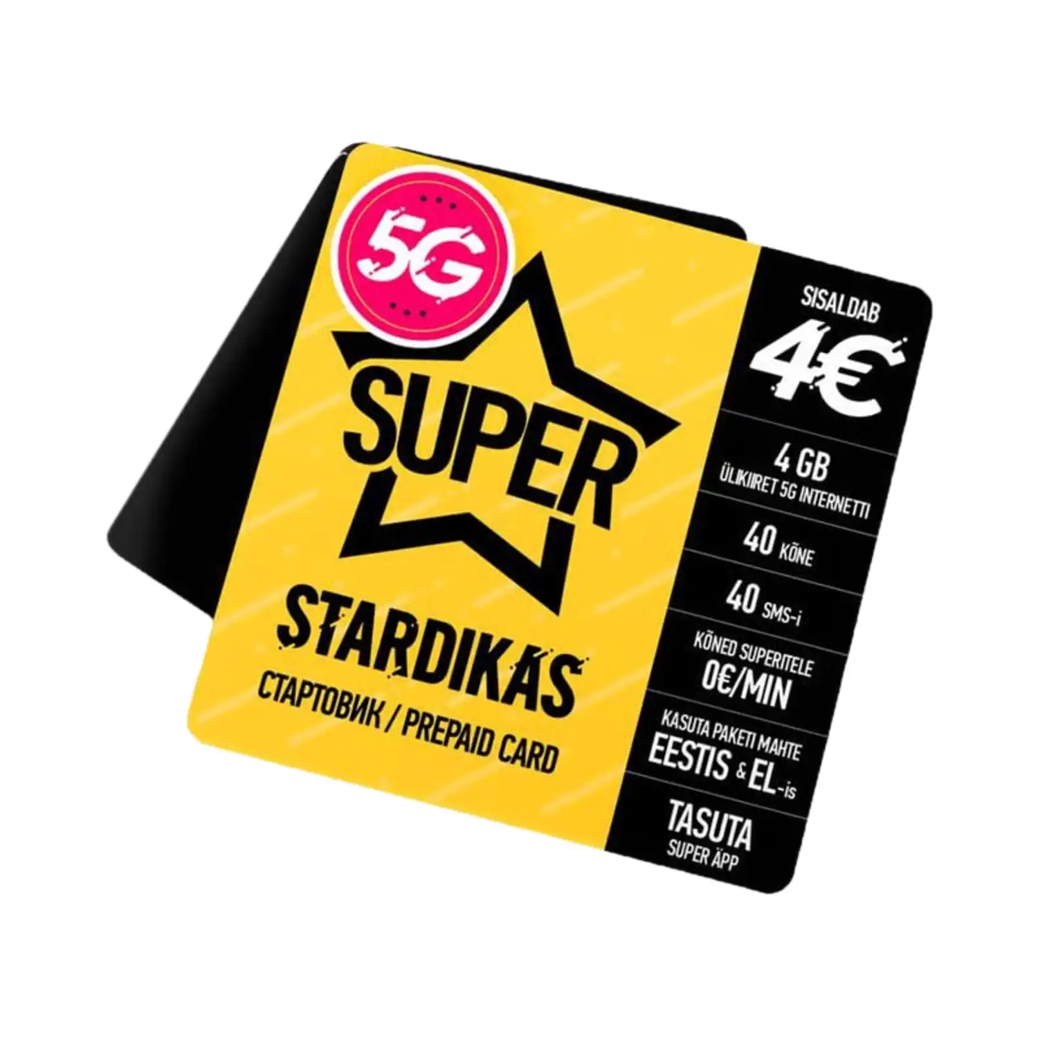 Stardipakett Super 4 Eur