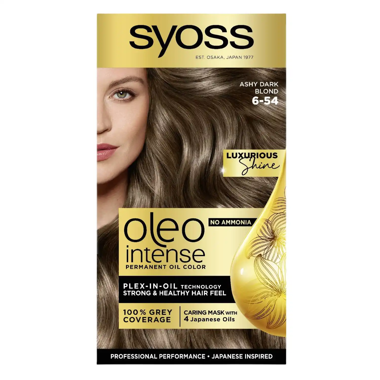 Matu krāsa Syoss Oleo Intense 6-54