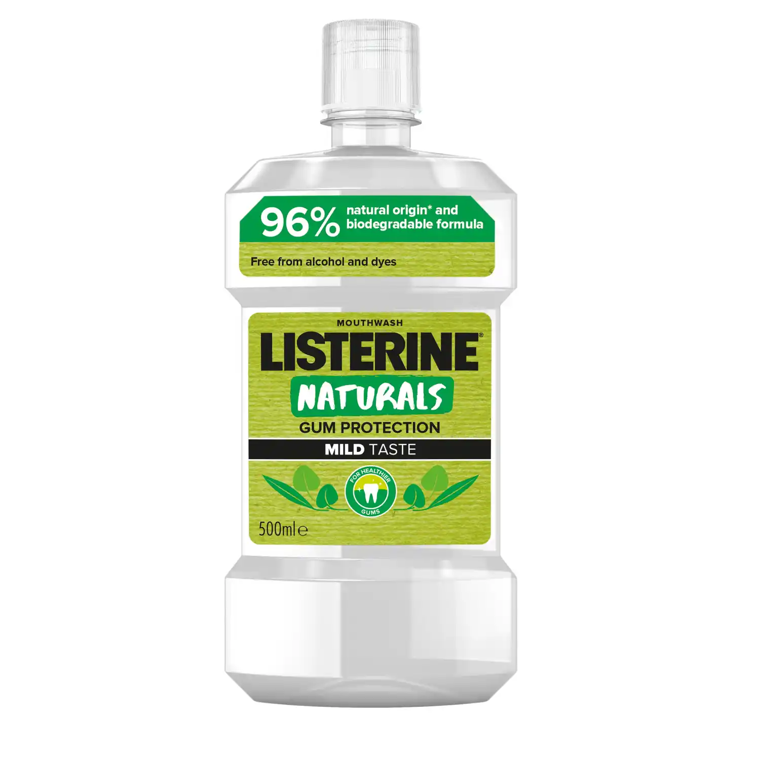 Burn.skal.skys.LISTERINE NATURALS,500ml