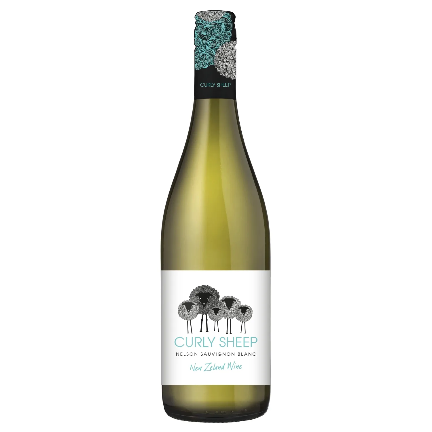 Balt.sausas vynas CURLY SHEEP SAUVIGNON,0,75l