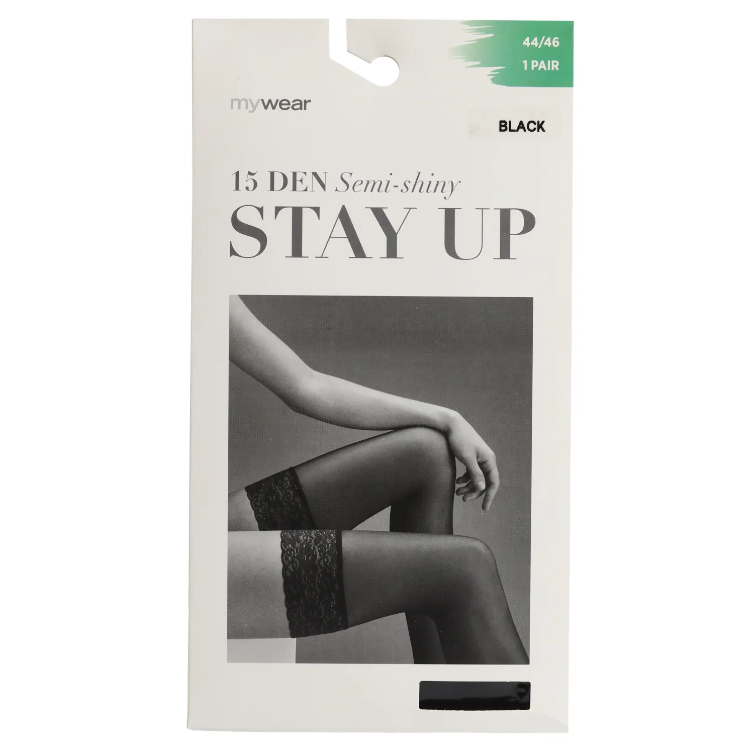 S.garās zeķes Mywear Stay Up 15Den 4
