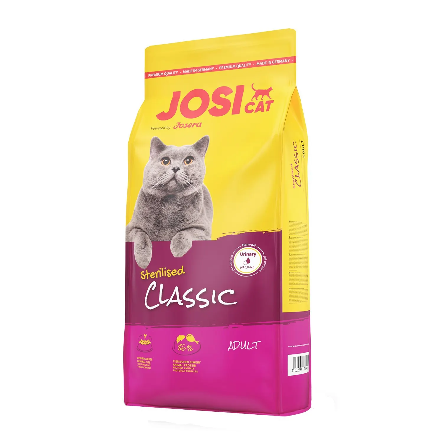 Kassisööt Josicat Sterilised Classic 1,9kg