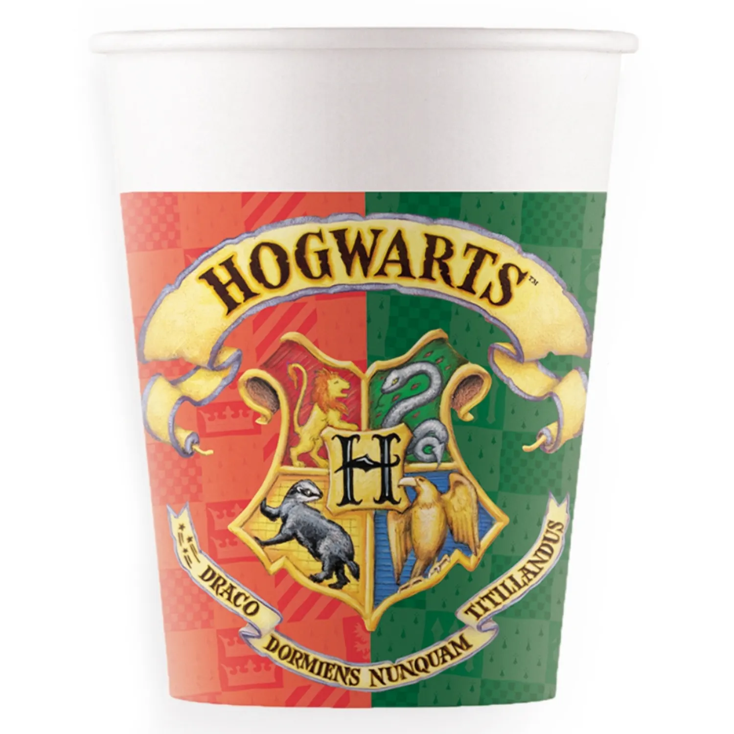 FSC papīra krūzes "H. Potter" 200ml 8gab