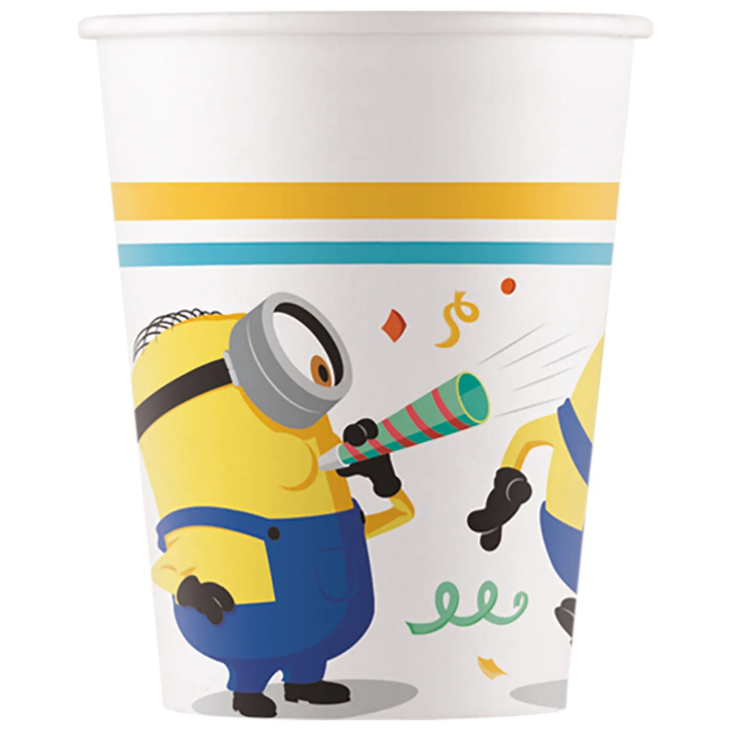 Ühekordne tass "Minions" 200ml 8tk