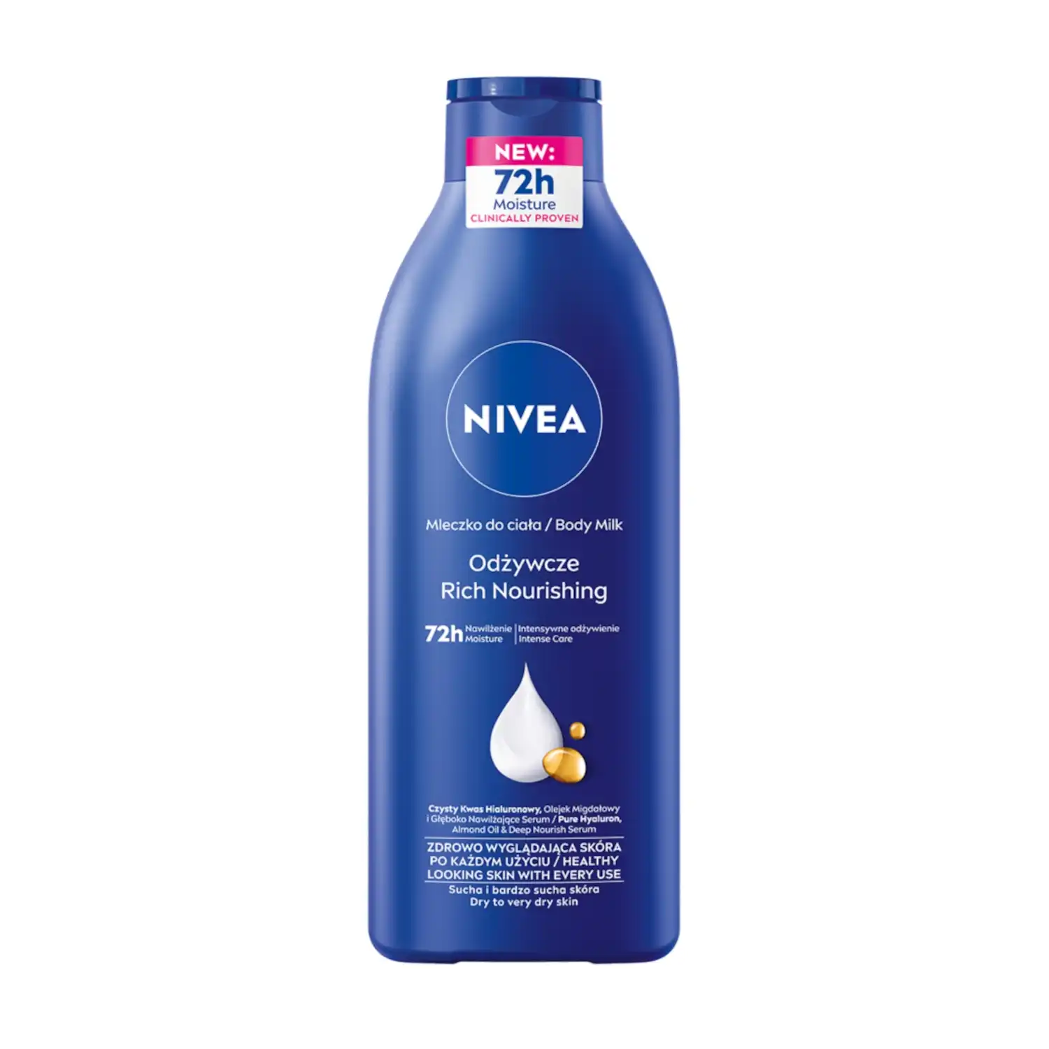 Ķerm. losjons Nivea Rich Nourishing bar.400ml