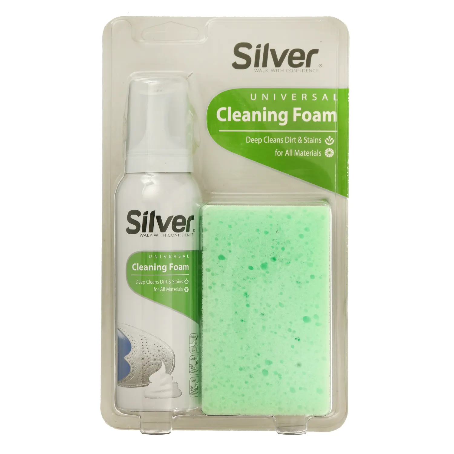 Putas ar švammi Silver Multi Cleaning 125ml