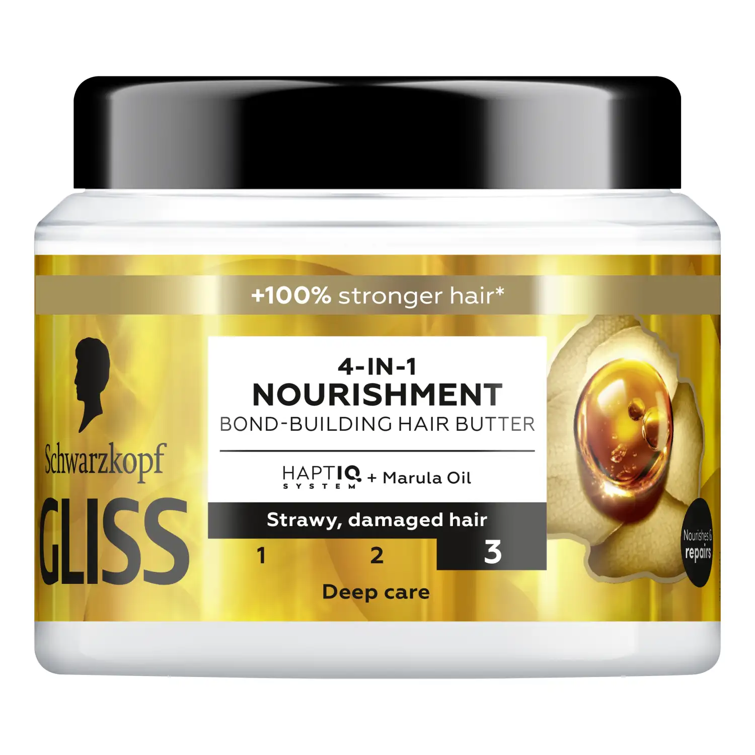 Maska matiem Gliss Care Nourish 400ml