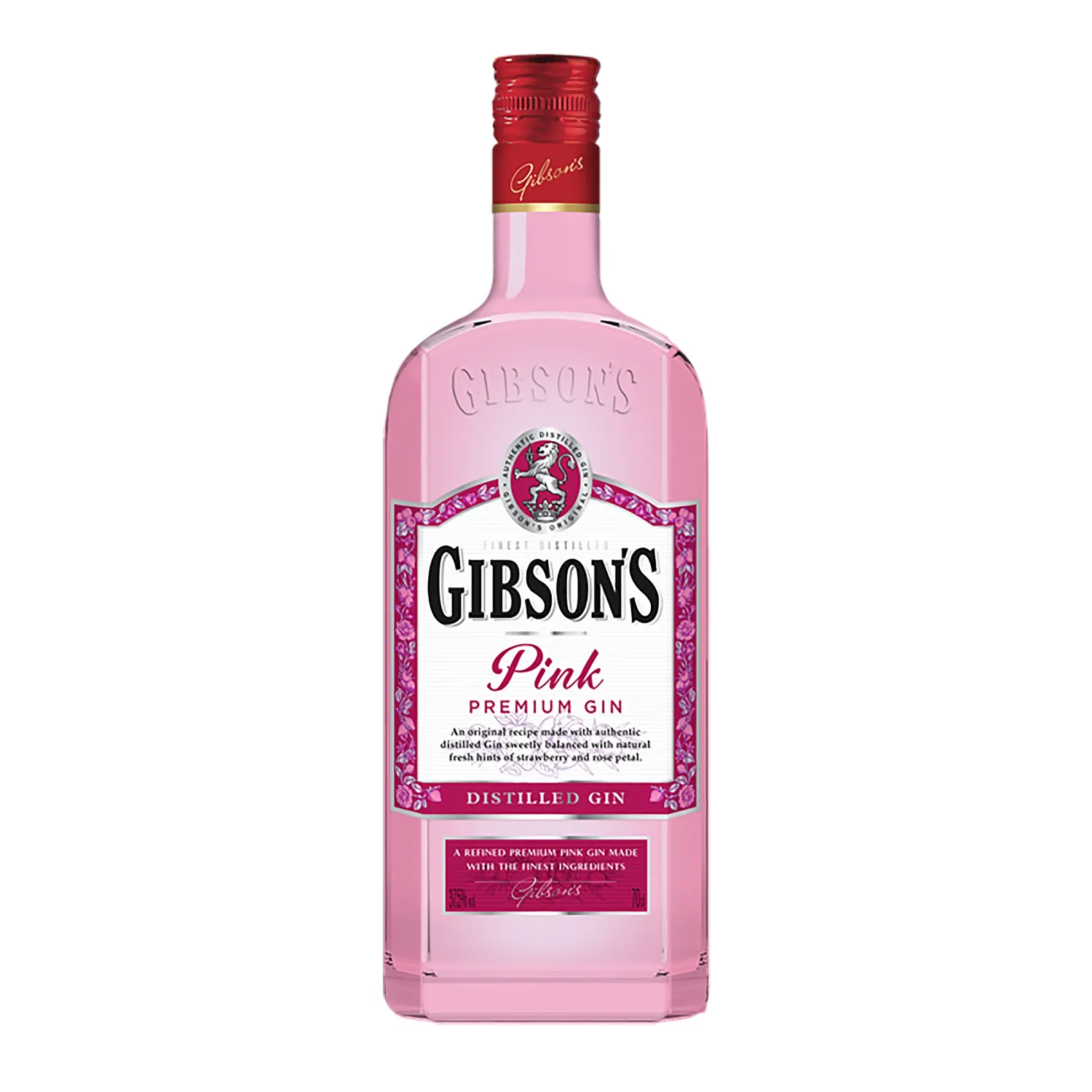 Džinas GIBSON'S PINK PREMIUM, 37,5 %, 0,7 l