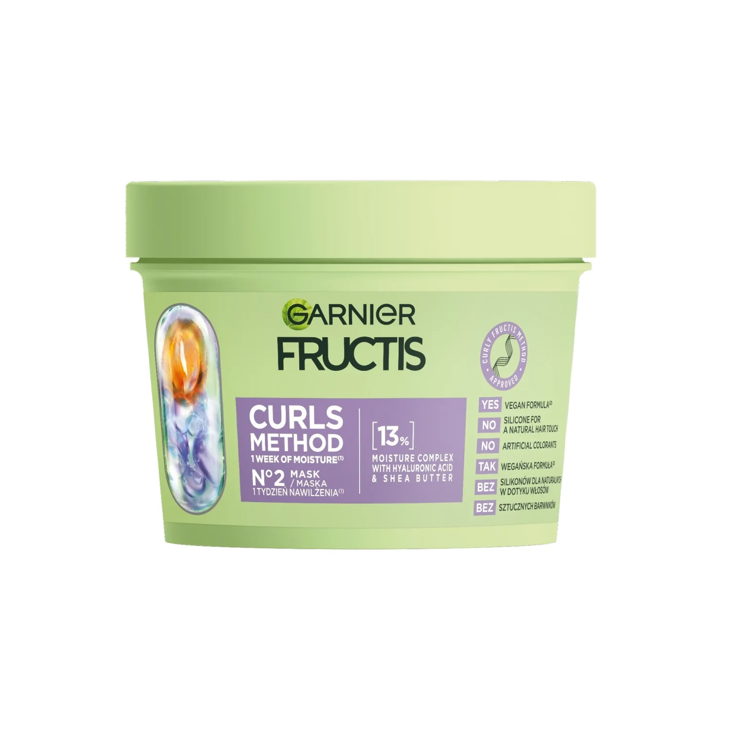 Juuksemask lokkis juustele Fructis 370ml