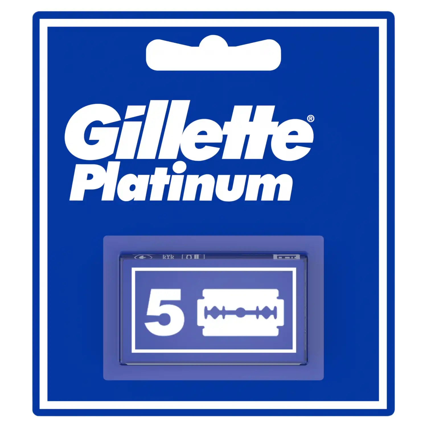 Skustuvo peiliukai GILLETTE PLATINUM, 5 vnt