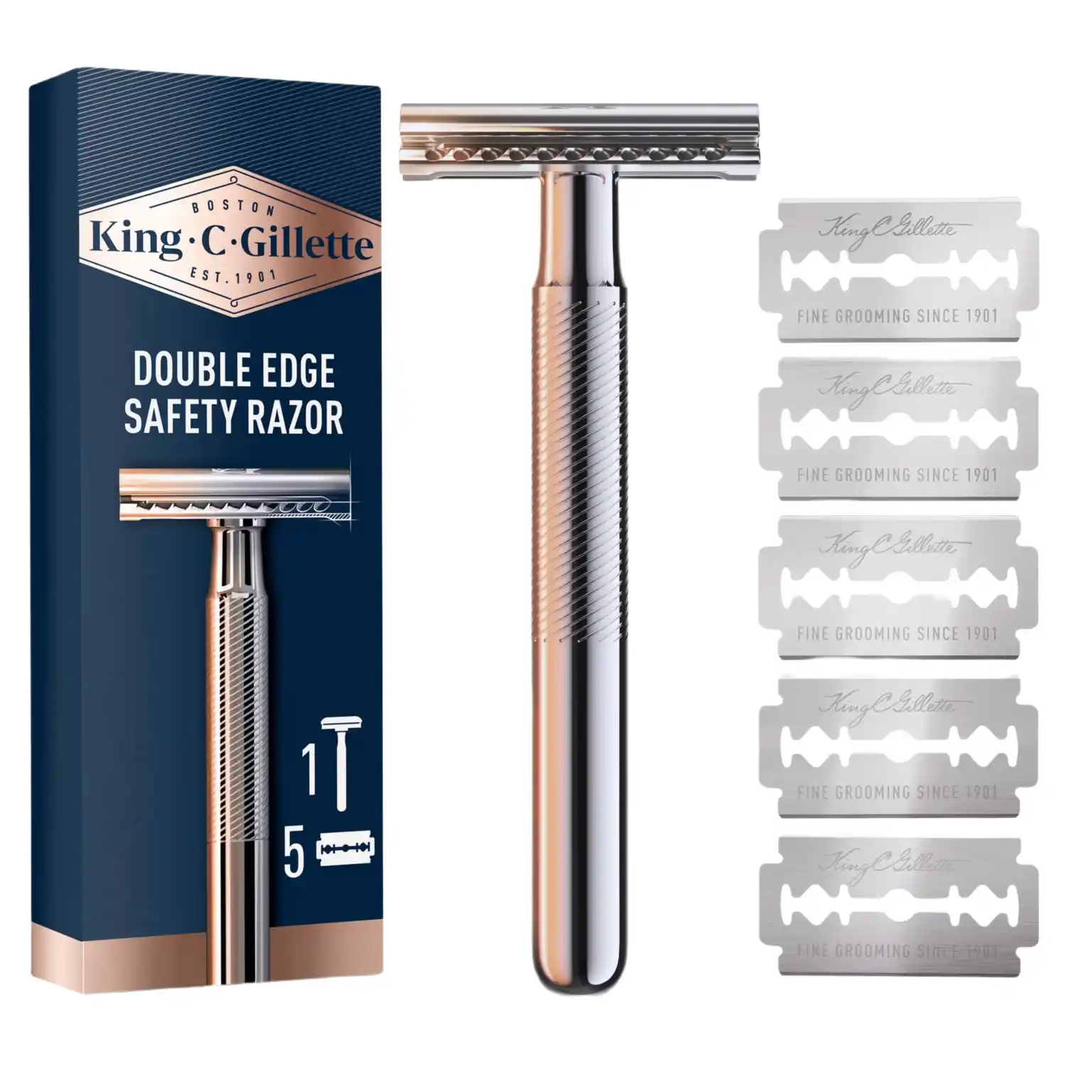 Ras.ter. Gillette 5tk ja hab.nuga 1tk