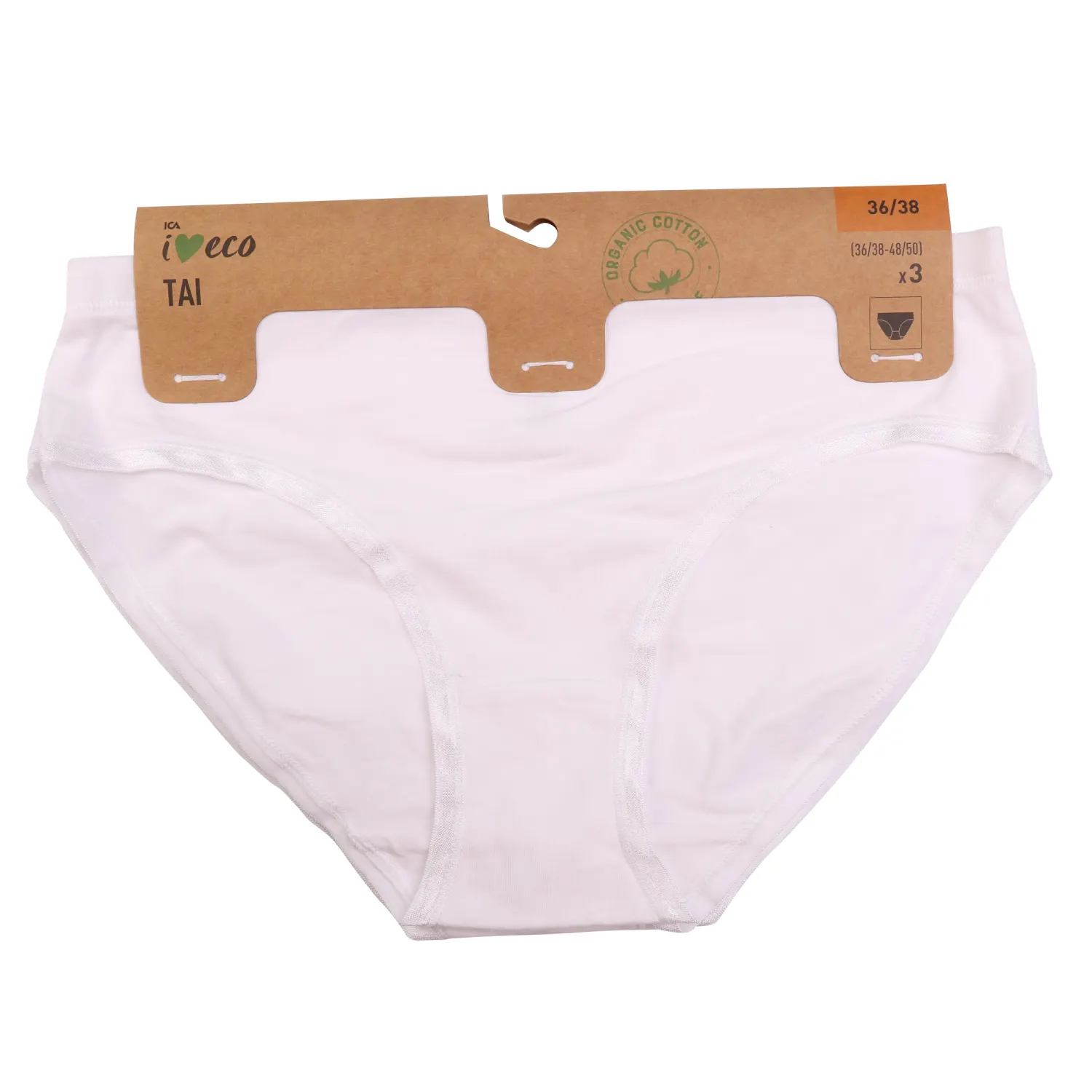 Mot. kelnaitės MYWEAR TYRA WHITE, 3 vnt.