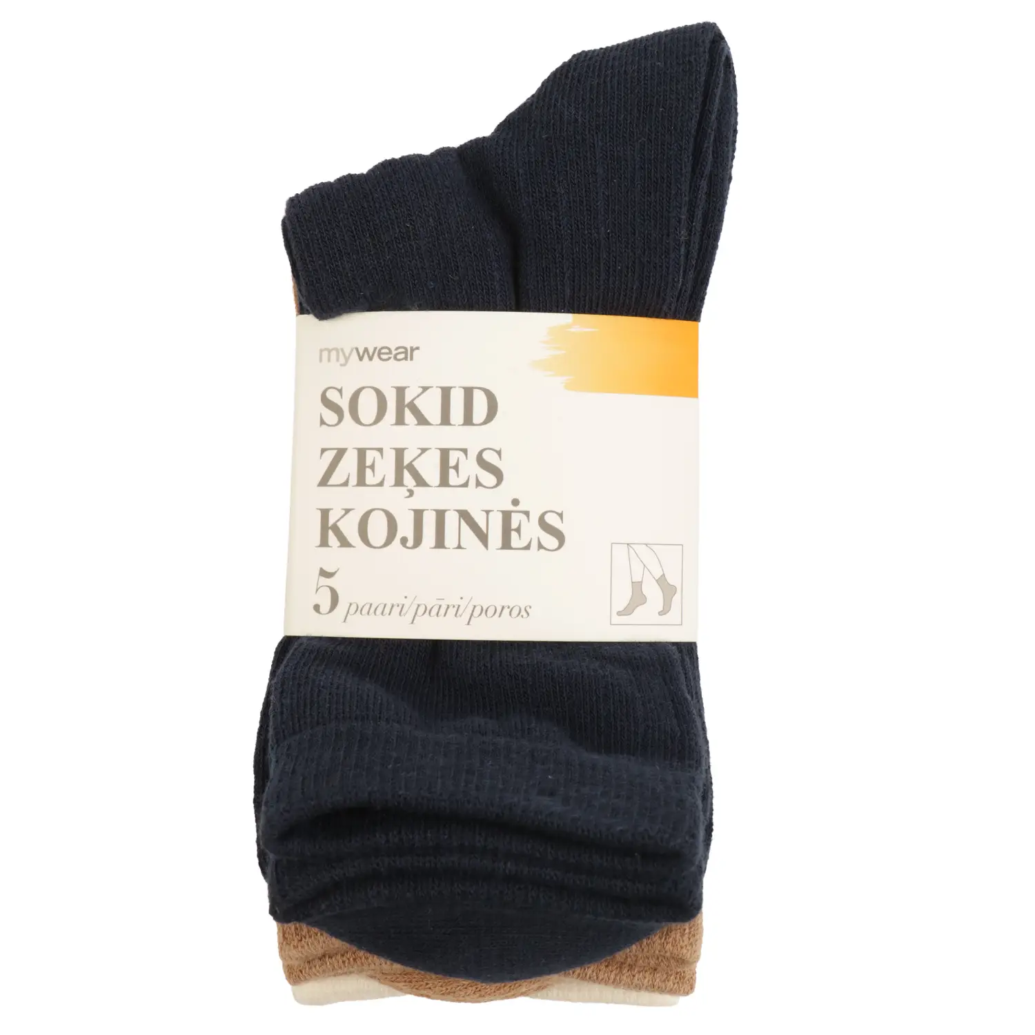 Naiste sokid Mywear 5p 36/38 AW25