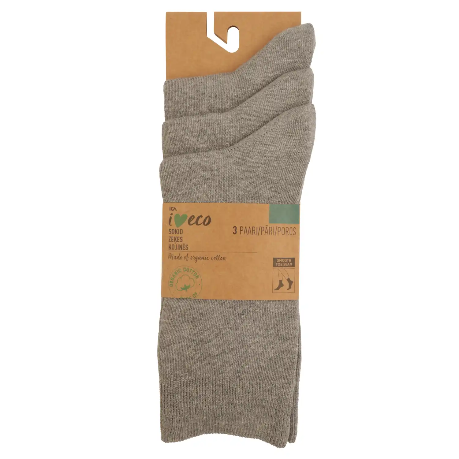 Zeķes I love eco augstas 3p 44/47