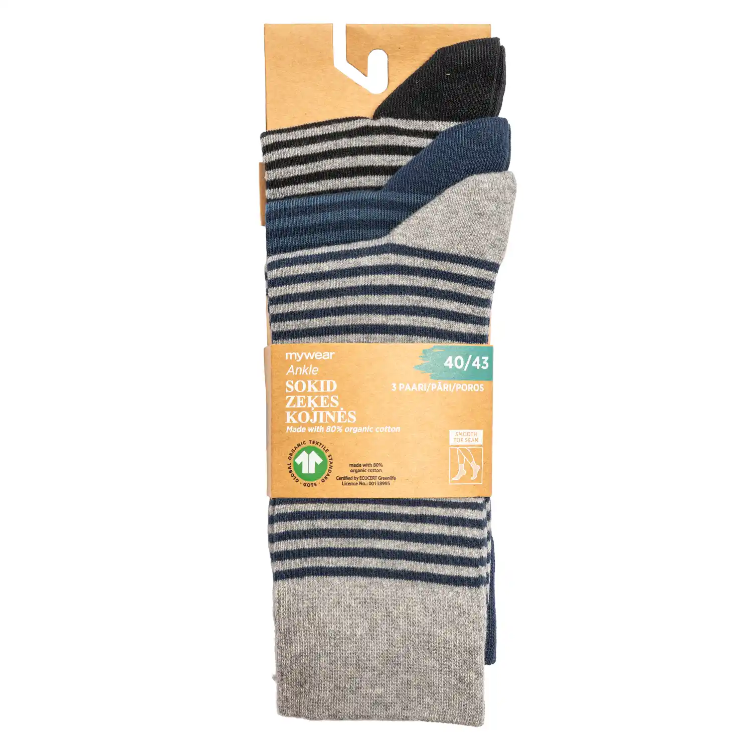 Zeķes Mywear augstas 3p 40/43