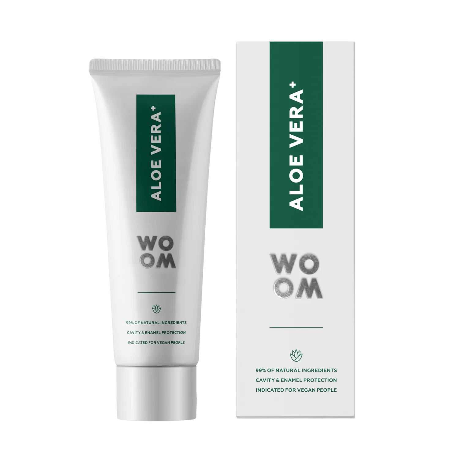 Zobu pasta Woom Aloe Vera+ 75ml