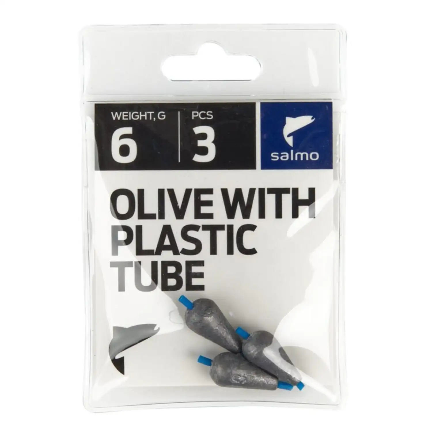 Svarelis SALMO OLIVE, 6 g, 3 vnt