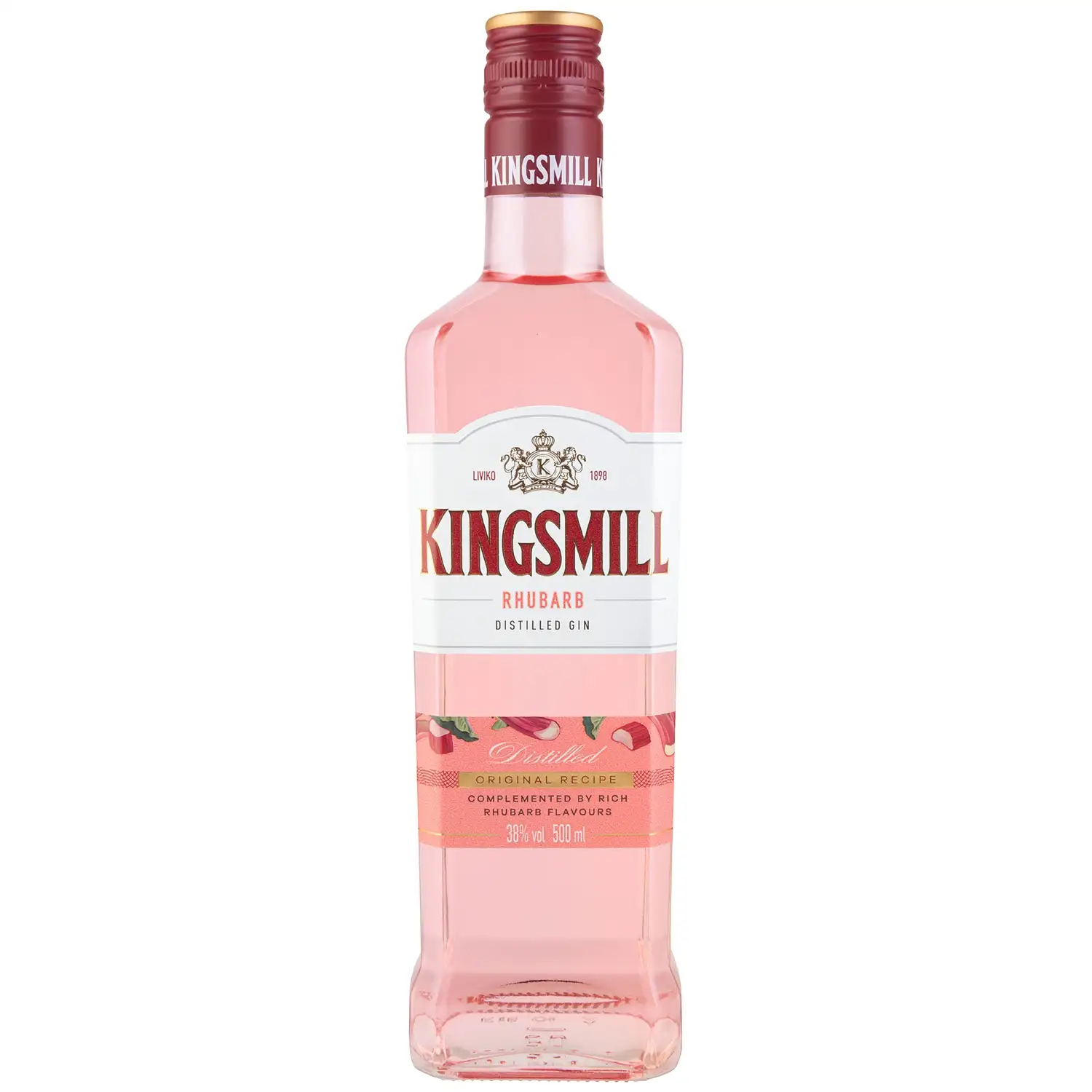 Gin Kingsmill Rhubarb 38%vol 0,5l
