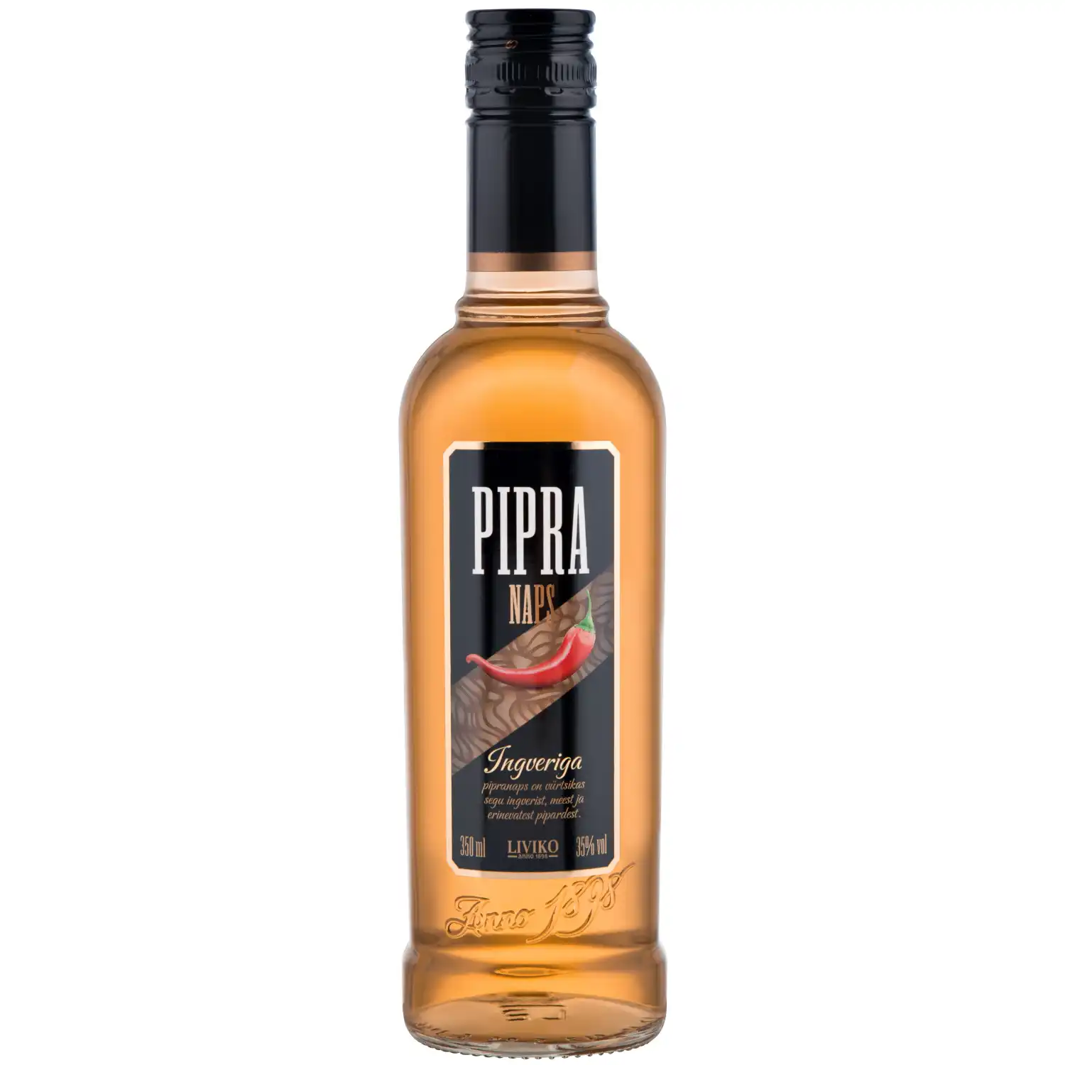Piiritusjook Pipra Naps Ingveriga 35% 0,35l