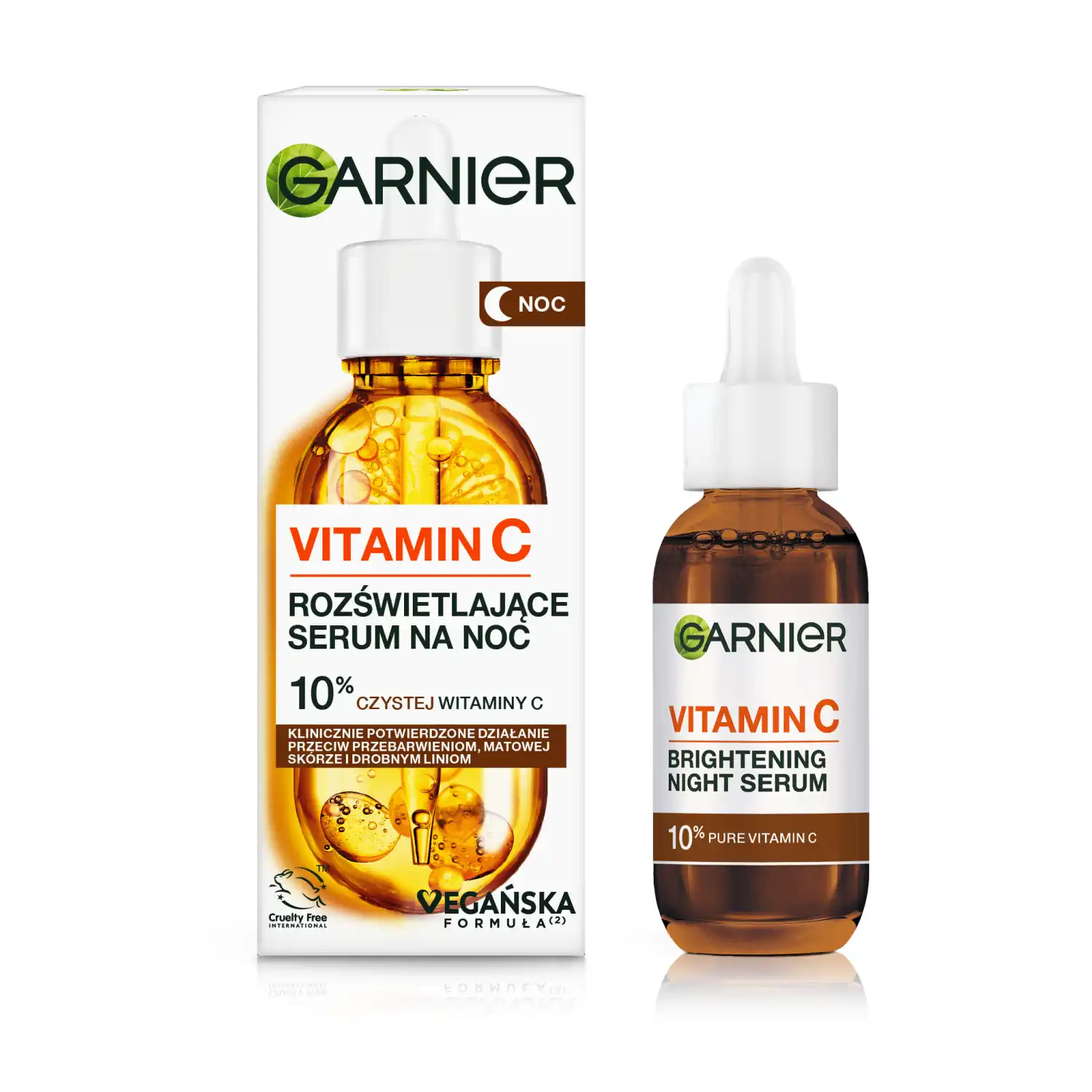 Nakt. veido serumas GARNIER VITAMIN C, 30 ml