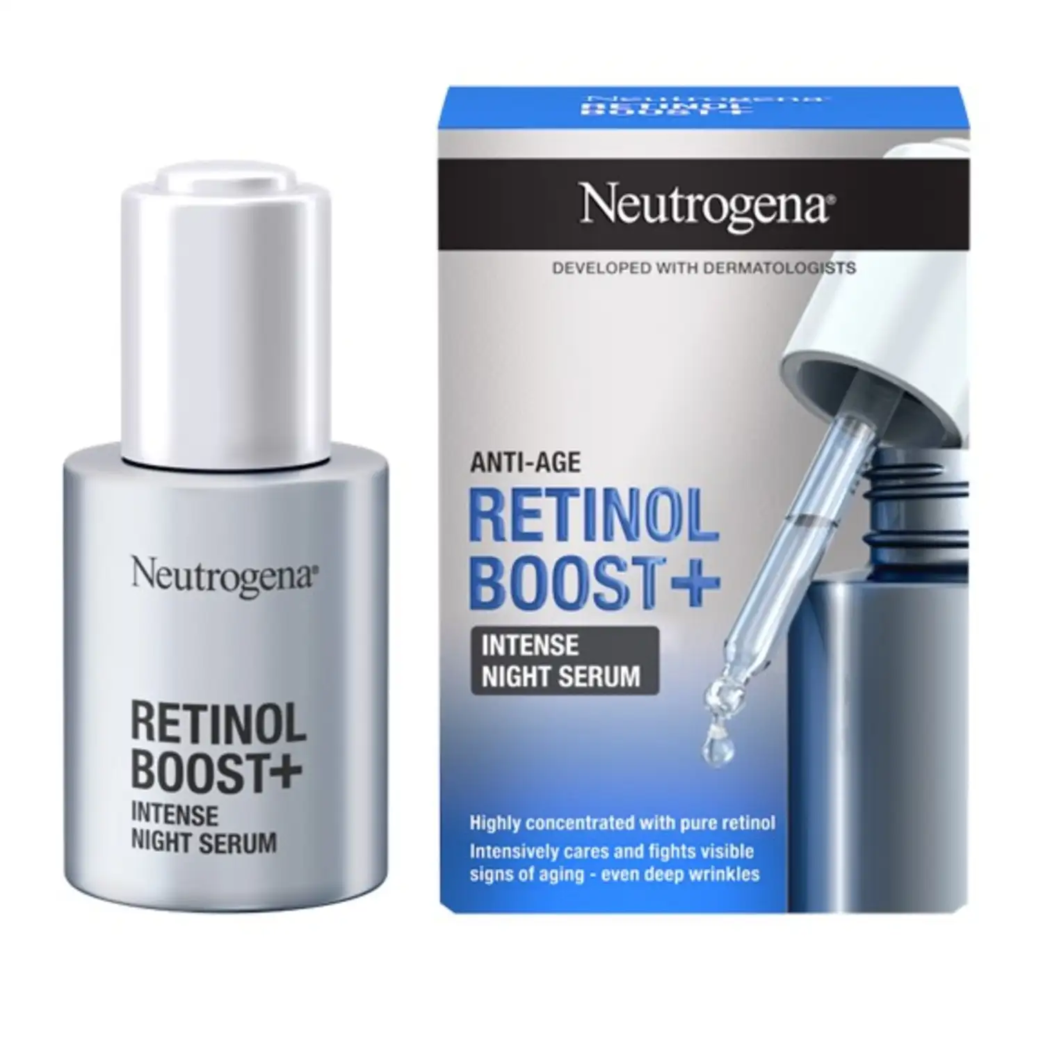 N. serumas NEUTROGENA RETINOL BOOST+, 30 ml