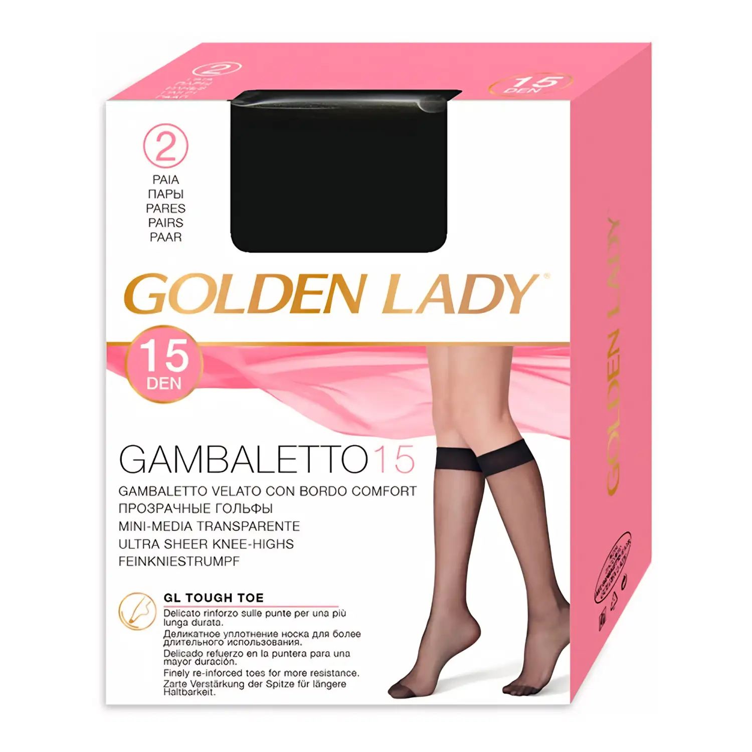 N põlvikud Golden Lady Strech 15den 2p