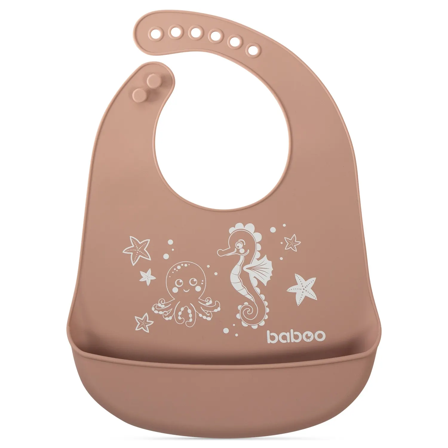 Silikoninis seilinukas BABOO, 4 + m., 1 vnt.