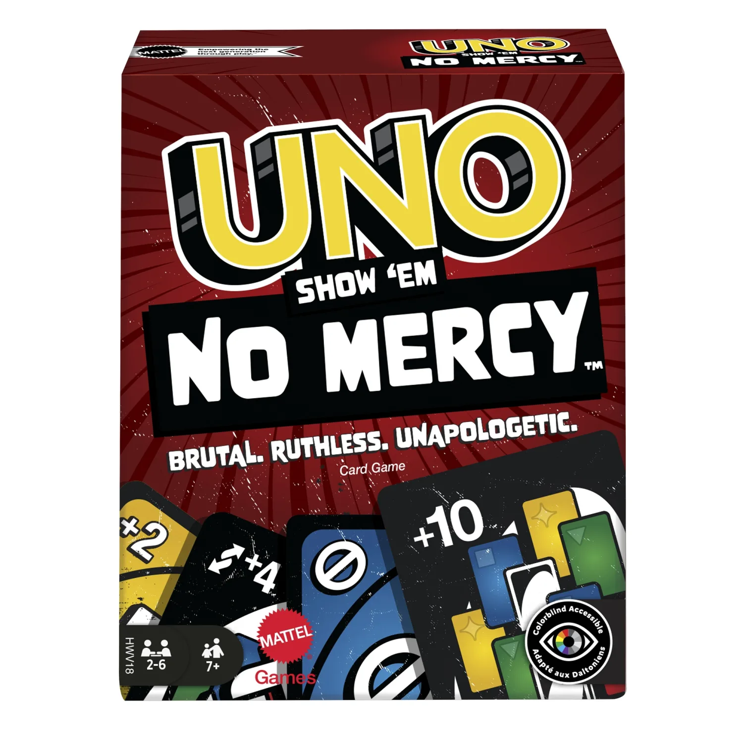 Kaardid UNO No Mercy HWV18