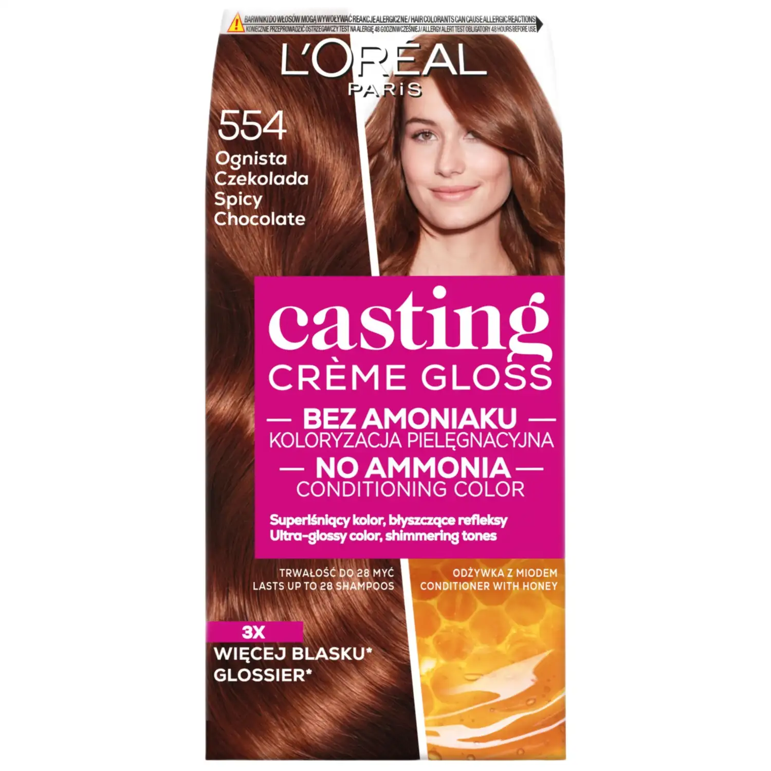 Matu krāsa Loreal Paris Casting Cr.Gl.554 1gb