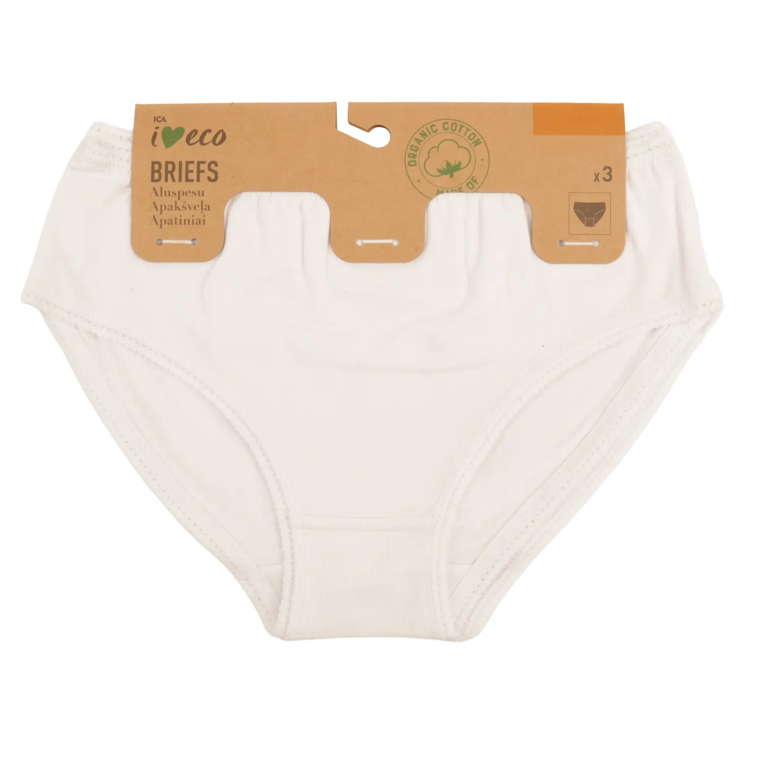 Meiteņu biksītes I love eco 3p 134/140