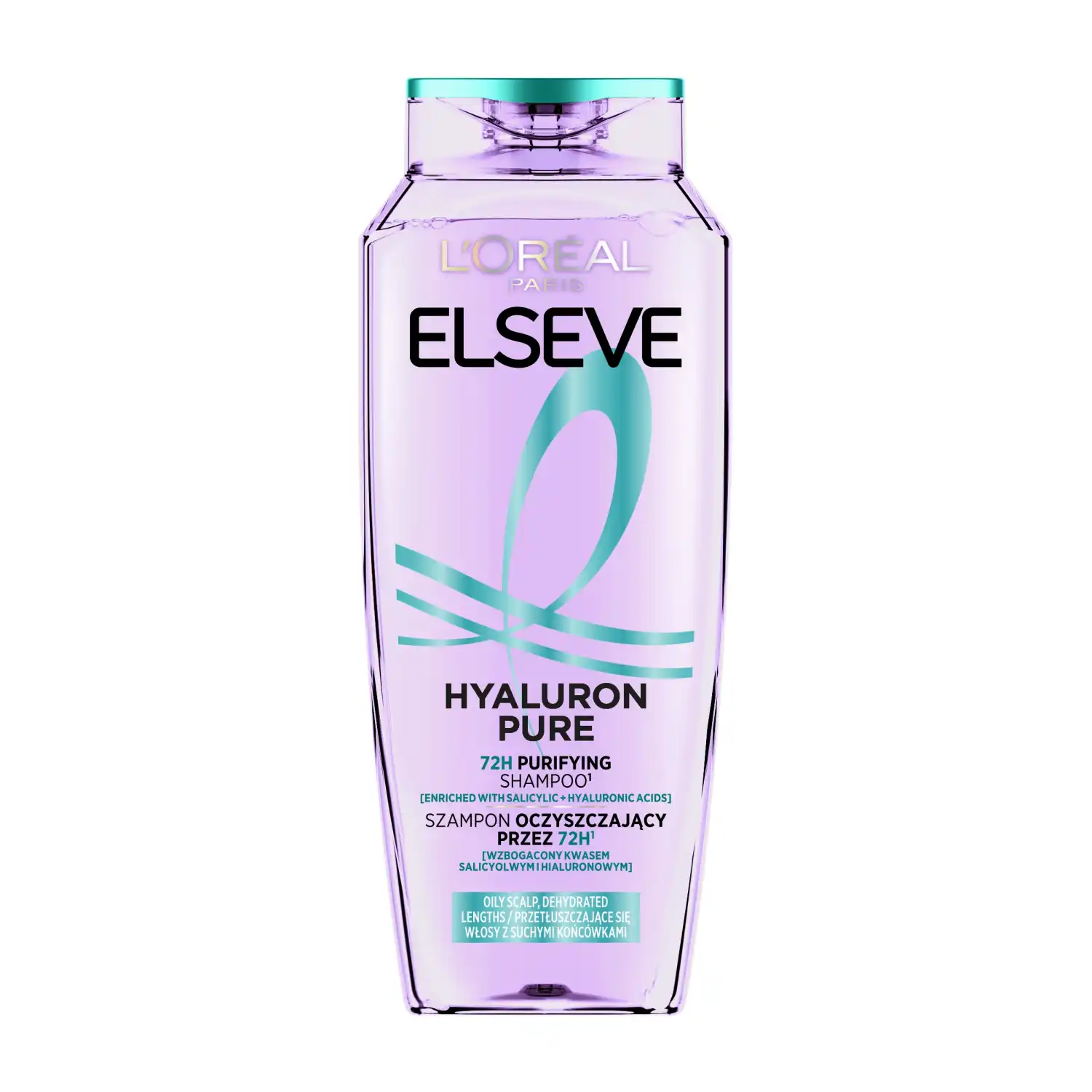 Plaukų šamp. ELSEVE HYALURON PURE 72, 400 ml