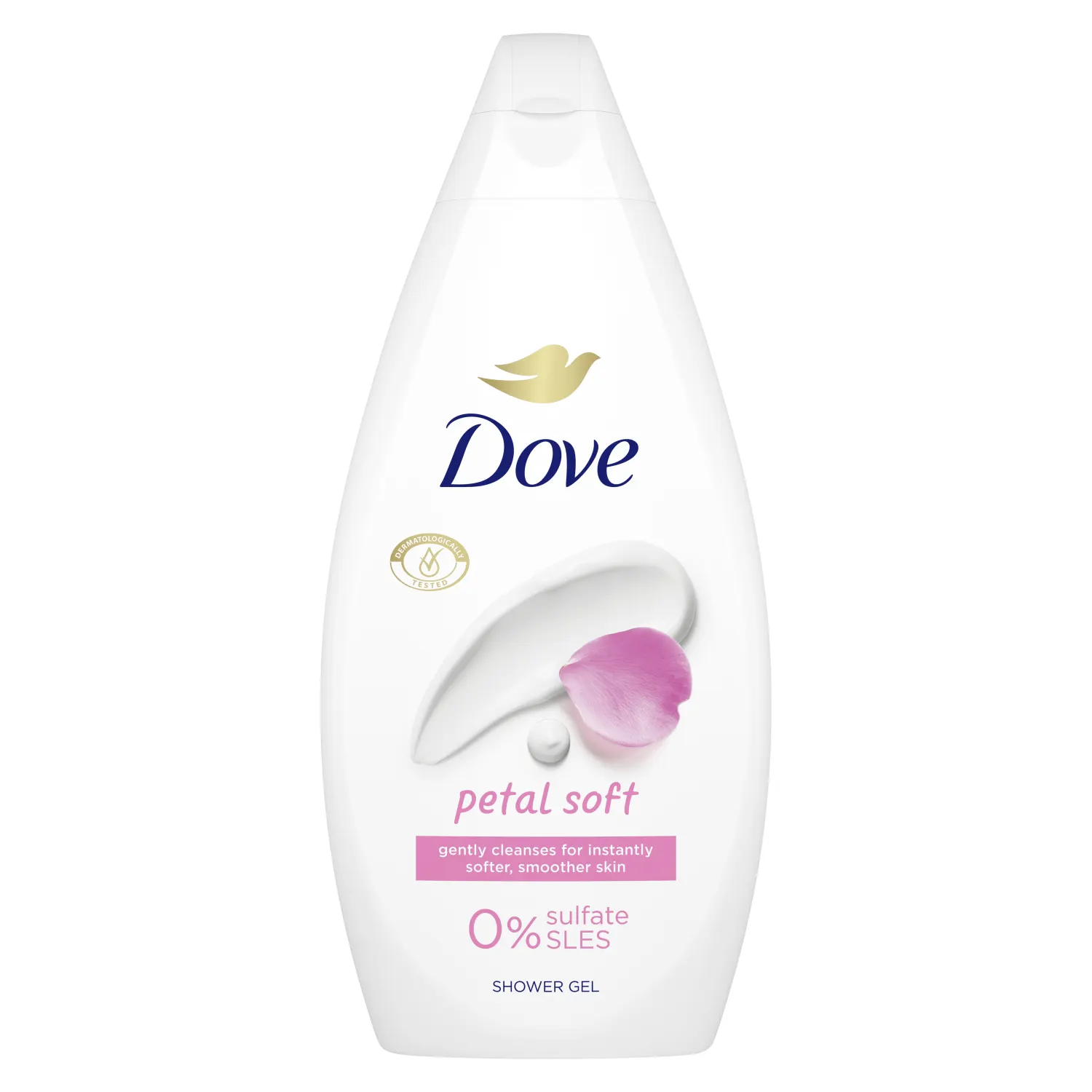 Dušo želė DOVE PETAL SOFT, 450 ml