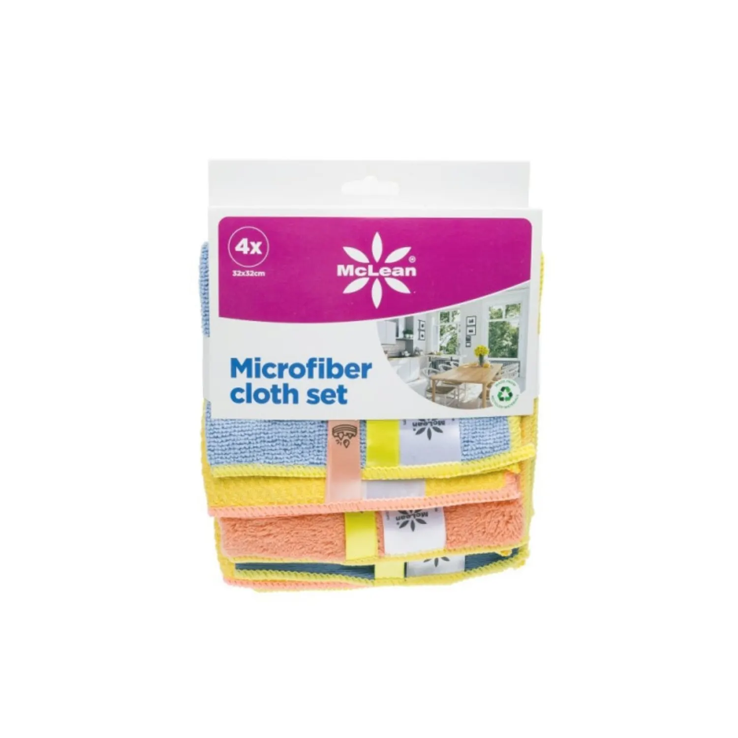 Mikrokiudlapi komplekt Mclean 4tk