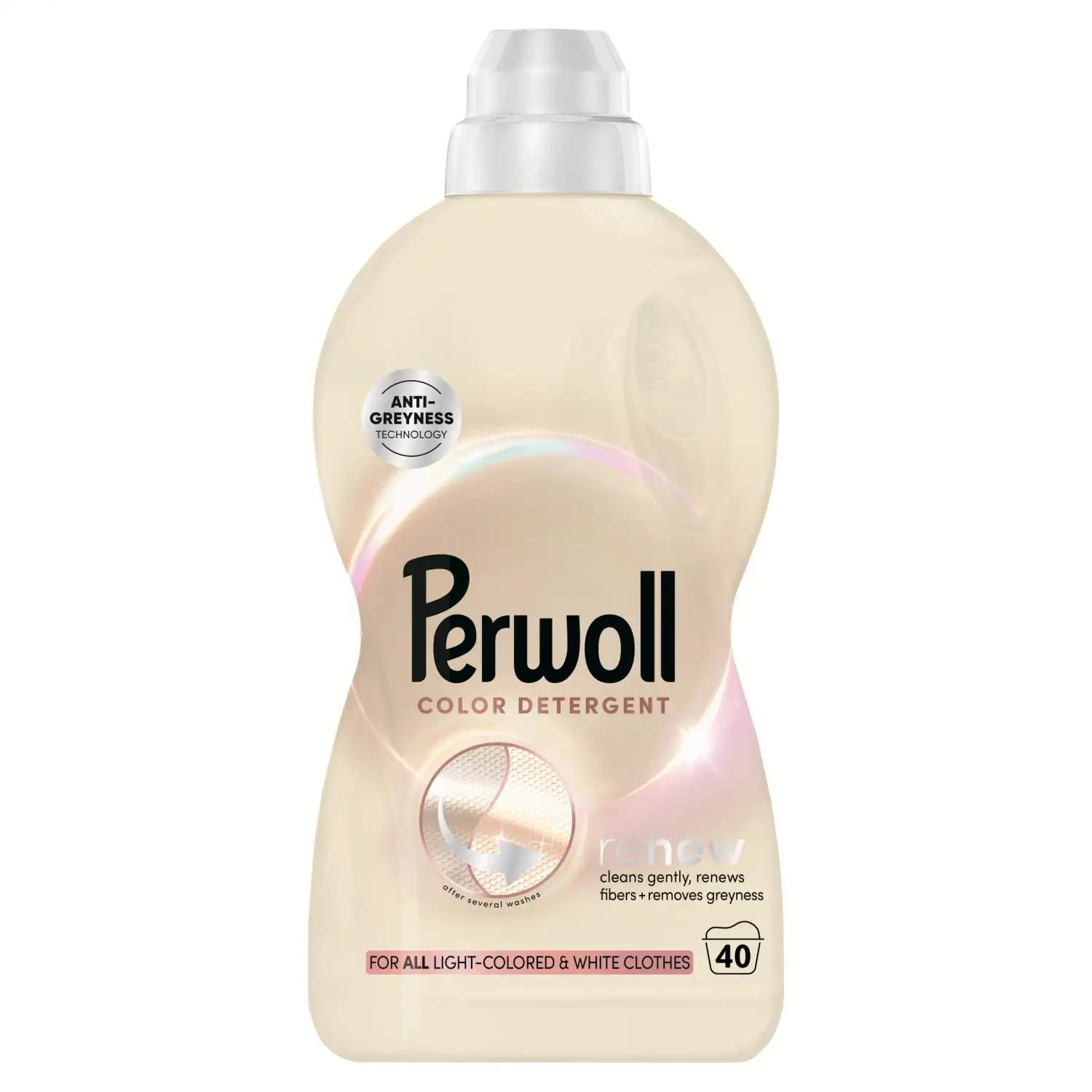 Skalbiklis PERWOLL LIGHT COLORS, 40 sk., 2 l