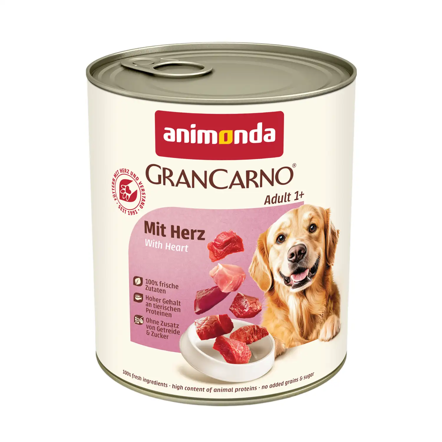 Kon.suņu bar.Animonda GranCarno ar sirdi 800g