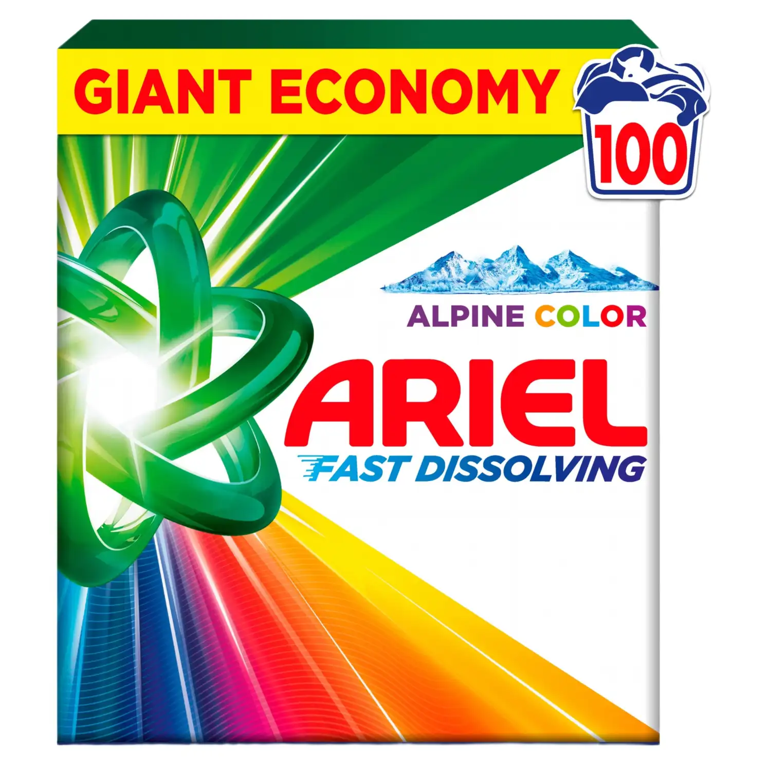 Veļas mazg. pulveris Ariel Color 100MR 5,5kg