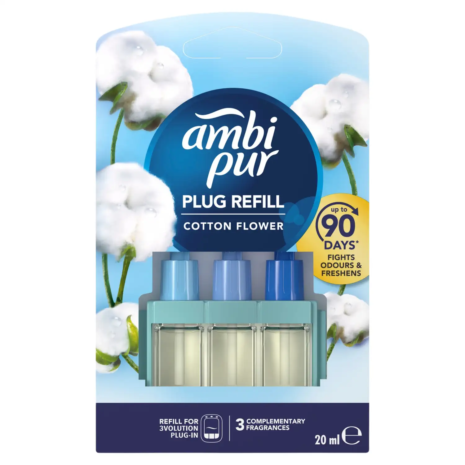 El. oro gaiviklio užp. AMBI PUR COTTON, 20 ml