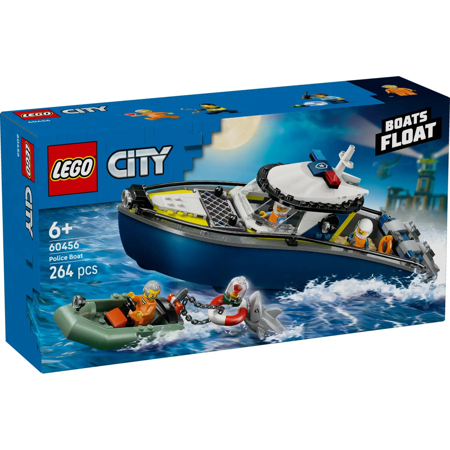 Konstr. Lego Ujuva Politseipaadi 60456