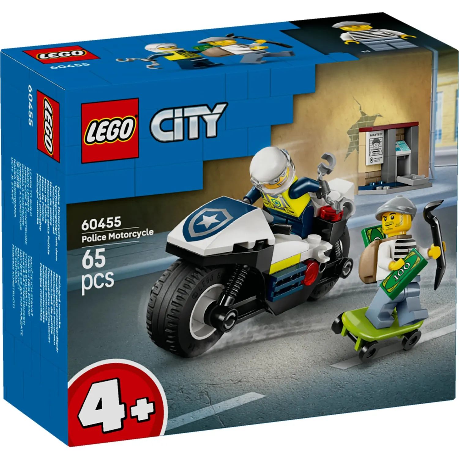 Konstr. Lego Politseimootorratta 60455
