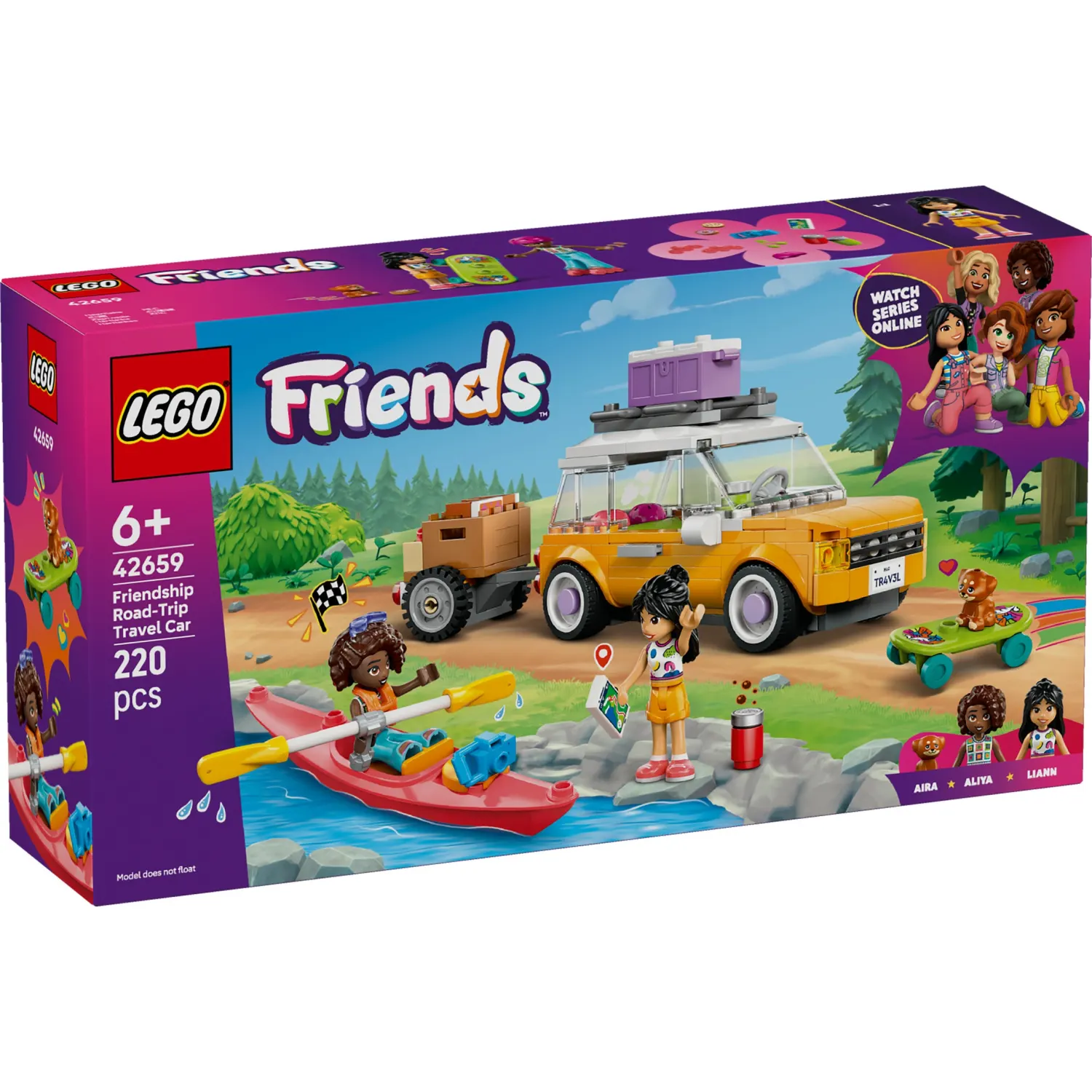 Konstr. Lego Sõpruse Matkaauto 42659