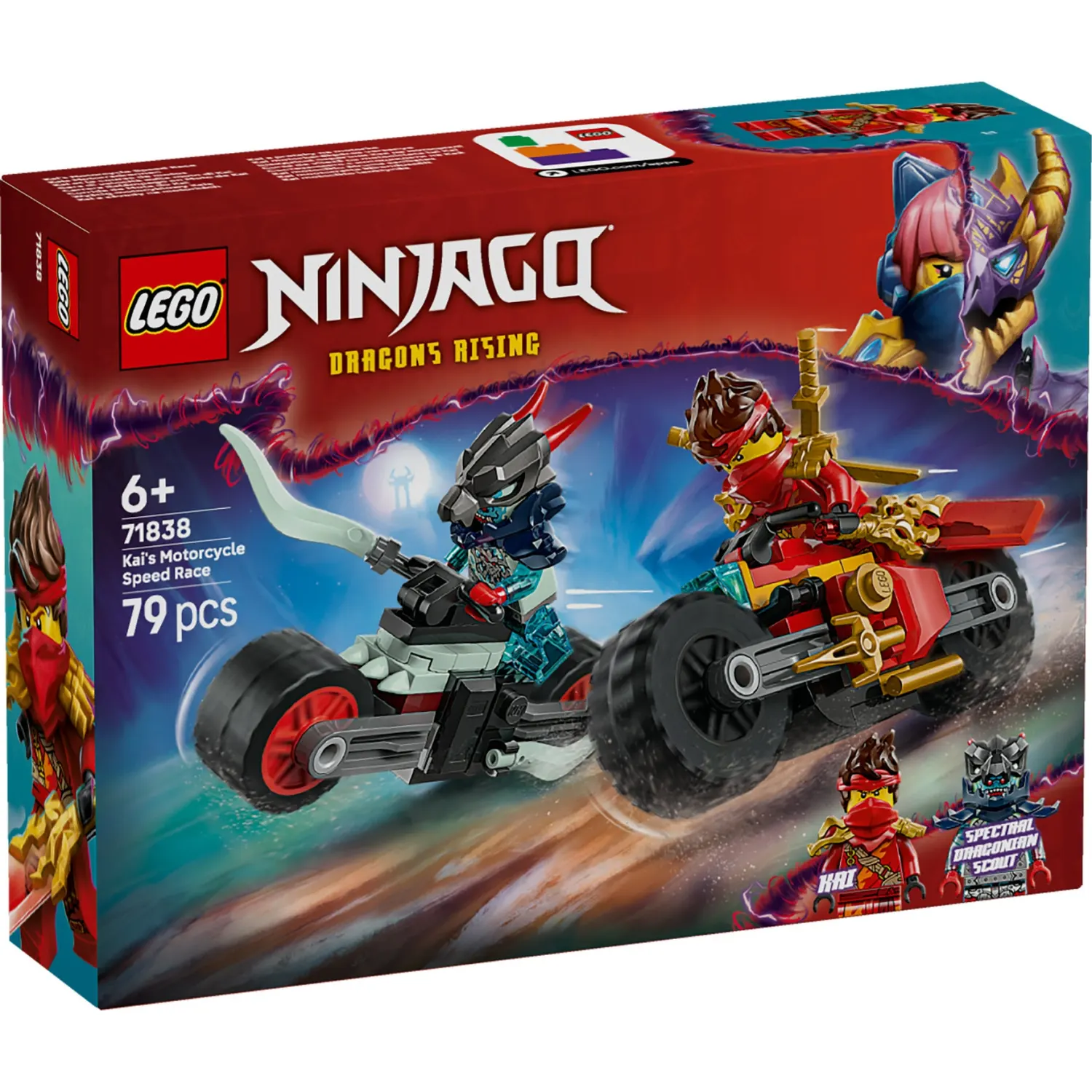 Konstr. Lego Kai Mootorratta 71838