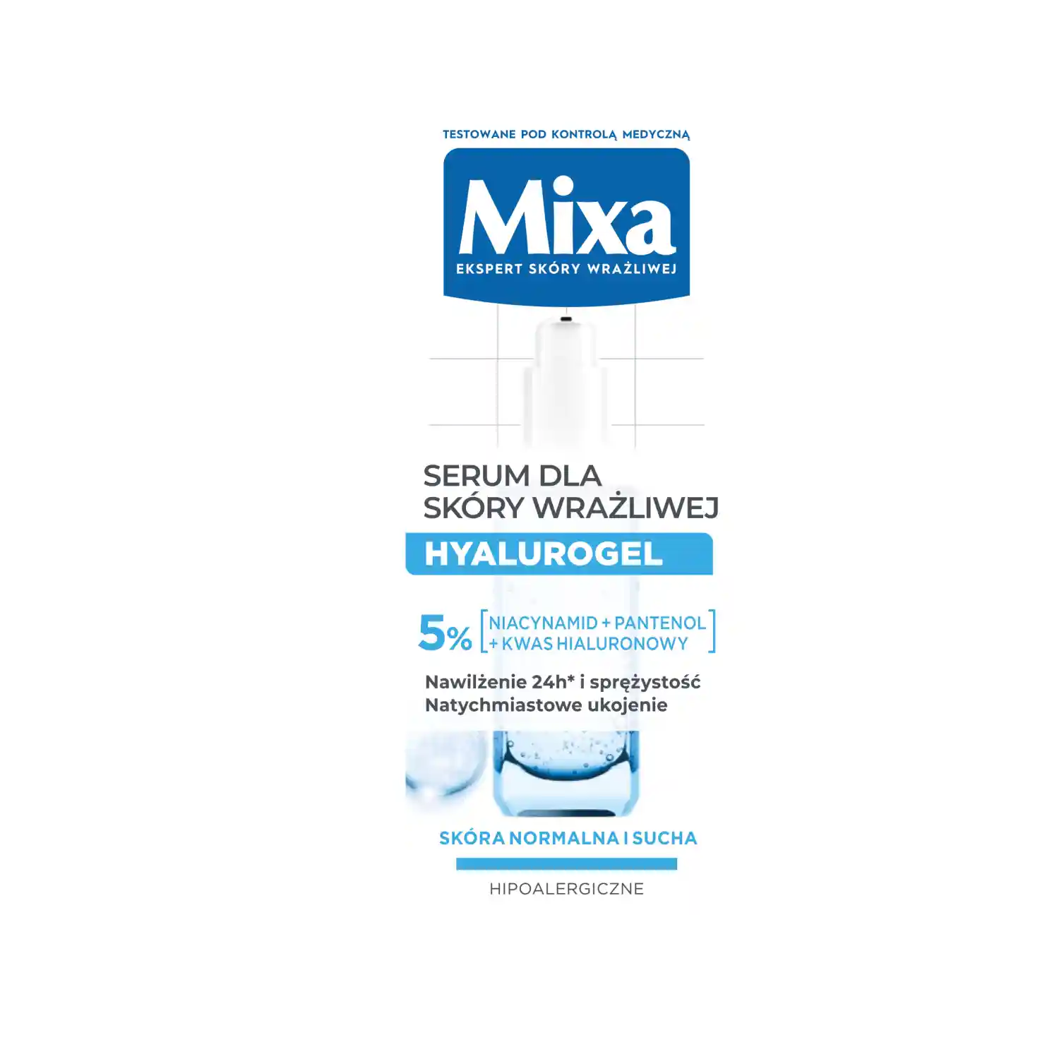 Ser. jautr. veido odai MIXA HYALUROGEL, 30 ml