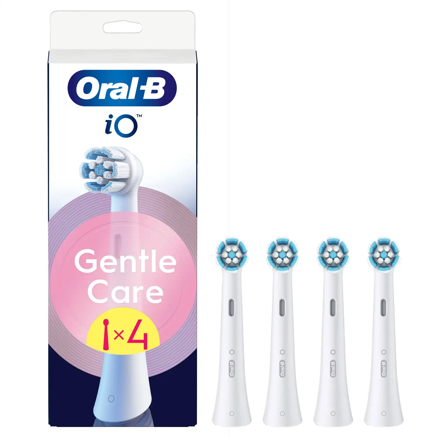 Keič. dantų šep. gal. ORAL B iO GENTLE, 4 vnt