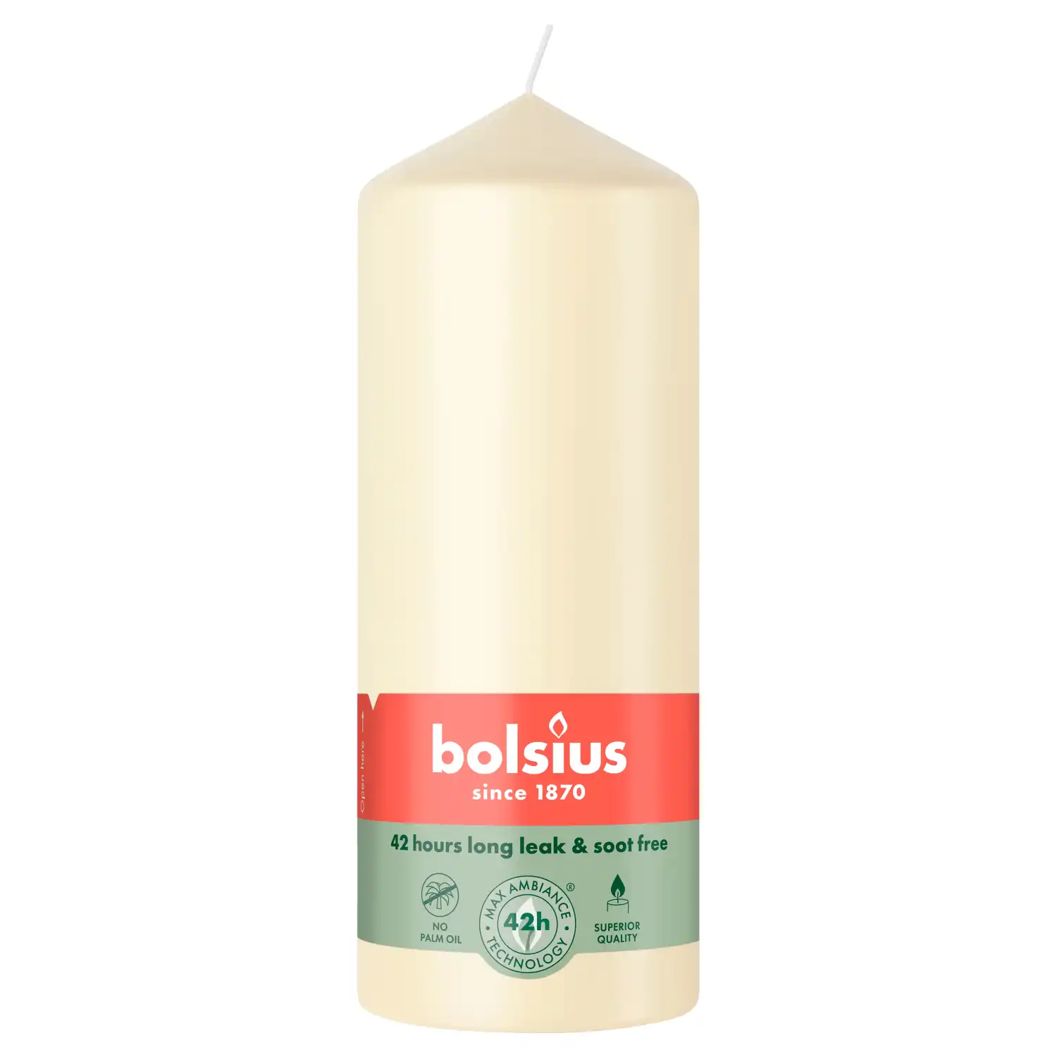 Küünal Bolsius silinder elevandiluu 150/58mm