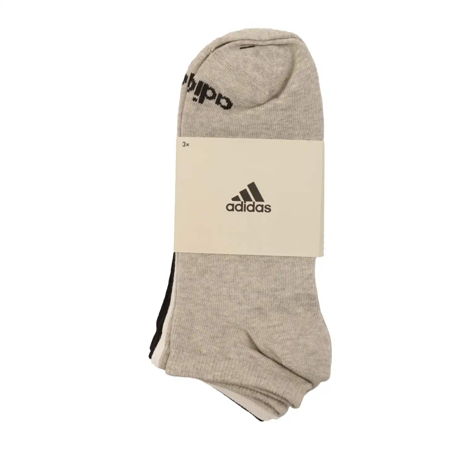 Žemos kojinės ADIDAS, 3 poros,  40 / 42, AW25