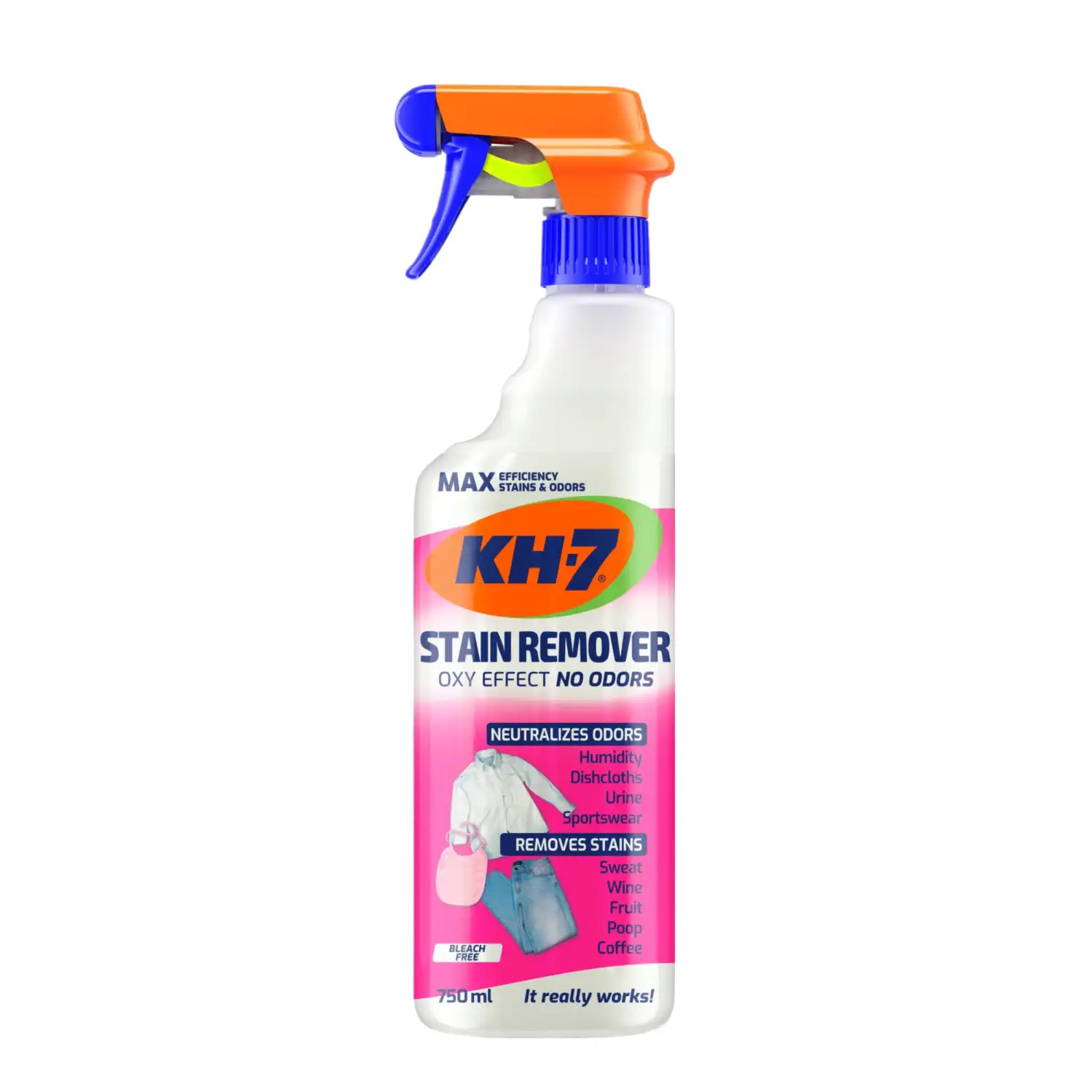 Traipu tīrīšanas līdzeklis KH-7 Oxy 750ml