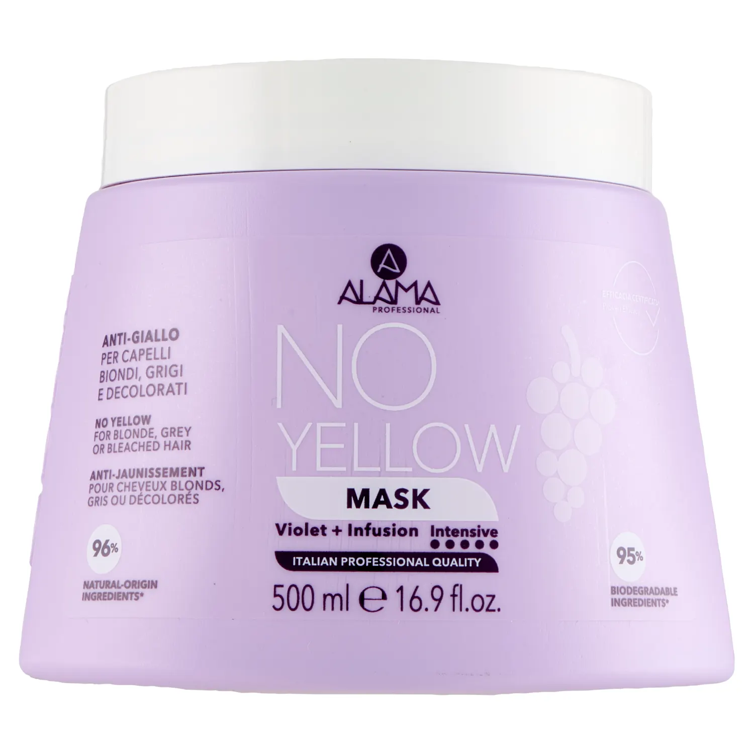 Matu maska Alama Professional No Yellow 500ml
